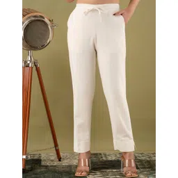 MissKurti Women Mid-Rise Relaxed Trouser-picture-32