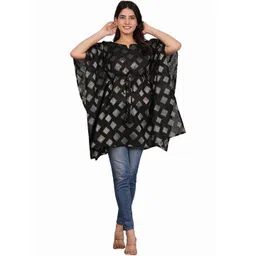 MissKurti Women Printed Batwing Sleeve Kaftan Top-picture-38