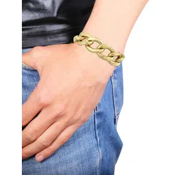 Missmister Brass Gold-Plated Bracelet image 3