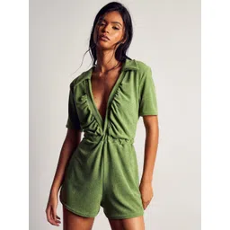 MISSPAP Women Solid Ruched Jumpsuit-picture-44