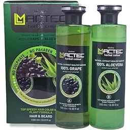 Mistline Mactec Herbal Hair Colour & Beard Dye | Ammonia Free | Natural Grape & Aloe Vera Extract – 1000ml-picture-10
