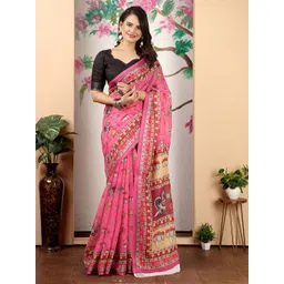 Mitera Ethnic Motifs Pure Cotton Saree-picture-41