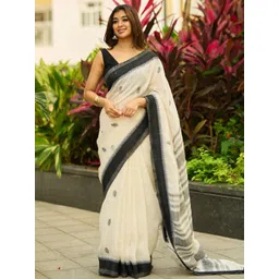 Mitera Ethnic Motifs Zari Banarasi Saree-picture-27