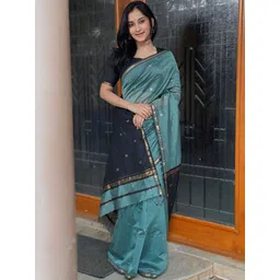 Mitera Ethnic Motifs Zari Banarasi Saree-picture-28