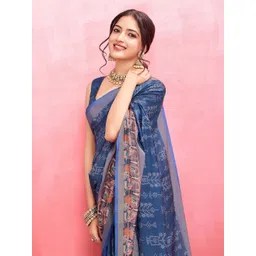 Mitera Kalamkari Zari Pure Silk Designer Saree-picture-11