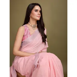 Mitera Solid Zari Saree-picture-16