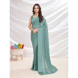 Mitera Thread Work Embellished Saree-picture-29