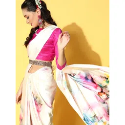 Mitera Tie and Dye Satin Saree-picture-21