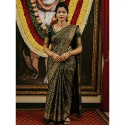 Mitera Women Woven Design Traditional Banarasi Saree-picture-19