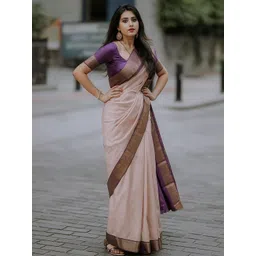 Mitera Woven Design Zari Banarasi Saree-picture-25