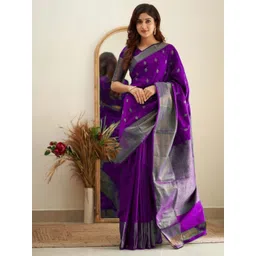 Mitera Woven Design Zari Banarasi Saree-picture-28