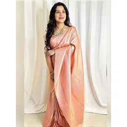 Mitera Woven Design Zari Banarasi Saree With Blouse Piece-picture-13