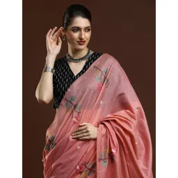 Mitera Woven Design Zari Muga Saree-picture-13