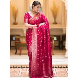 Mitera Woven Design Zari Saree-picture-32