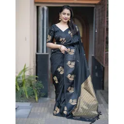 Mitera Woven Design Zari Saree-picture-24