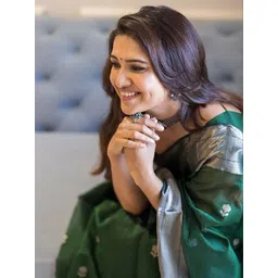 Mitera Woven Design ZariBanarasi Saree image 2