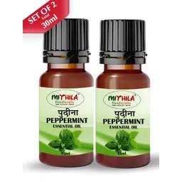 MITHILA Handicrafts Pack Of 2 Peppermint Essential Oil-picture-16