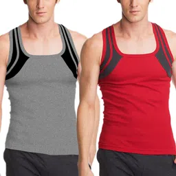 Pack of 2 Men Vest-image-2