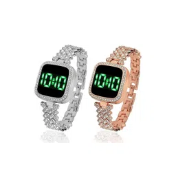 mivaan Men Dial & Bracelet Style Straps Digital Watch M-HTL-309-Black-picture-33