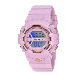 mivaan Men Dial & Straps Digital LED Backlight Watch M-PP-Silver Blue 224-picture-33