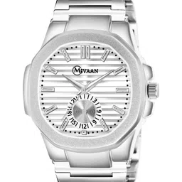 mivaan Unisex Kids Dial & Stainless Steel Bracelet Style Straps Analogue Date Aperture Watch Com-2 67 Spi-picture-34