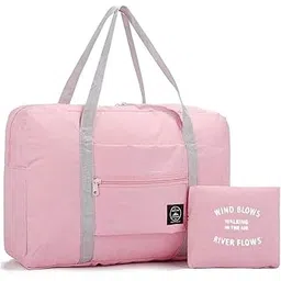 mivira Travel Foldable Nylon Bag, Sport Weekend Shopping Luggage Bag Gym Sports Bag for Women Girl, Wind Luggage, Foldable Luggage-picture-30