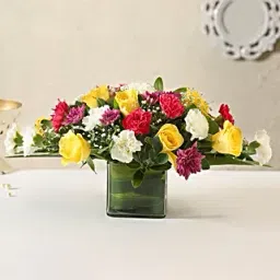 Mixed Flower Vase Arrangement-picture-12