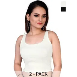 MIXFIT Pack Of 2 Ribbed Tank Crop Top-picture-34