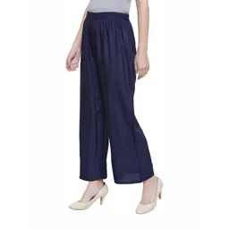 MIXFIT Women Solid Straight Palazzos-picture-13