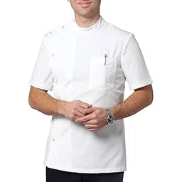 MixStuff Men's White Half Sleeves Large Lab Coat (Lab Apron)-picture-50