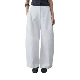 MIXXO Ivory Bijou Relaxed Fit Cocoon Pants-picture-34