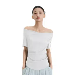 MIXXO Ivory Regular Fit T-Shirt-picture-16