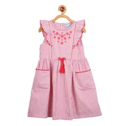 Miyo Red Striped Dress image 1