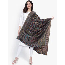 Mizash Paisley Zari Border Stole-picture-21