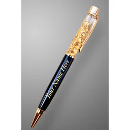 mizi BLACK GOLDEN ZARI METAL PEN Ball Pen-picture-24