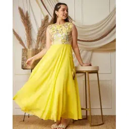 mizuki Women Round Neck Embellished Dress-picture-51