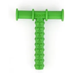 MJ Talk Tools (Oral Placement Therapy) Chewing Tube (Green) Non-Toxic Biting Toy for Effective Oral Sensory Therapy | TextureChewy Tube for Autism | Teether for Children and Adults withSensory Bumps-picture-23