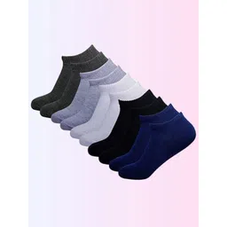 MJE Men Pack Of 5 Ankle Length Socks-picture-22