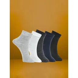 MJE Pack Of 5 Lightweight Ankle-Length Socks-picture-19
