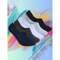 MJE Pack Of 5 Shoe Liners Socks-picture-15