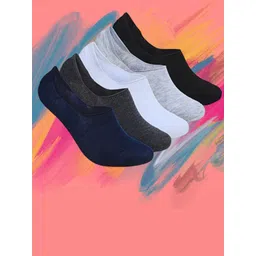 MJE Pack Of 5 Shoe Liners Socks-picture-37