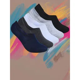 MJE Pack Of 5 Shoe Liners Socks-picture-40