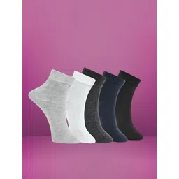 MJE Unisex Pack Of 5 Ankle-Length Socks-picture-11