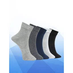 MJE Unisex Pack Of 5 Lightweight Ankle-Length Socks-picture-35
