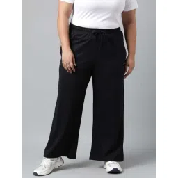 MKH Black Regular Fit Trackpants-picture-32