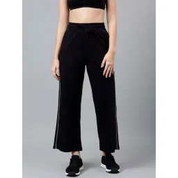 MKH Black Regular Fit Trackpants-picture-34