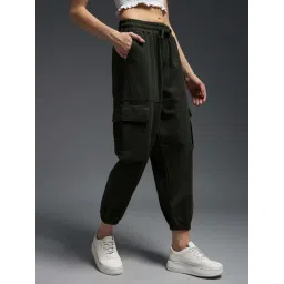 MKH Black Regular Fit Trackpants-picture-43
