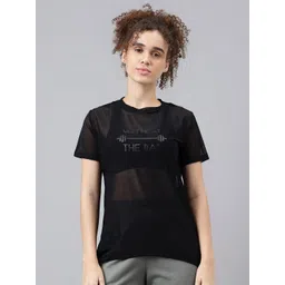 MKH Typography Printed Dri FIT Relaxed Fit  Sports T-shirt-picture-33