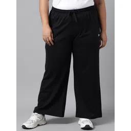 MKH Women Plus Size Wide Leg Track Pants-picture-25