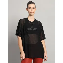 MKH Women Typography Printed Round Neck T-shirt-picture-19